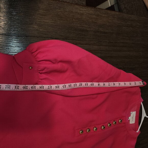 Tuckernuck Pomander Place Cerise Pink Samantha Mini Dress NWT Large - Picture 6 of 9